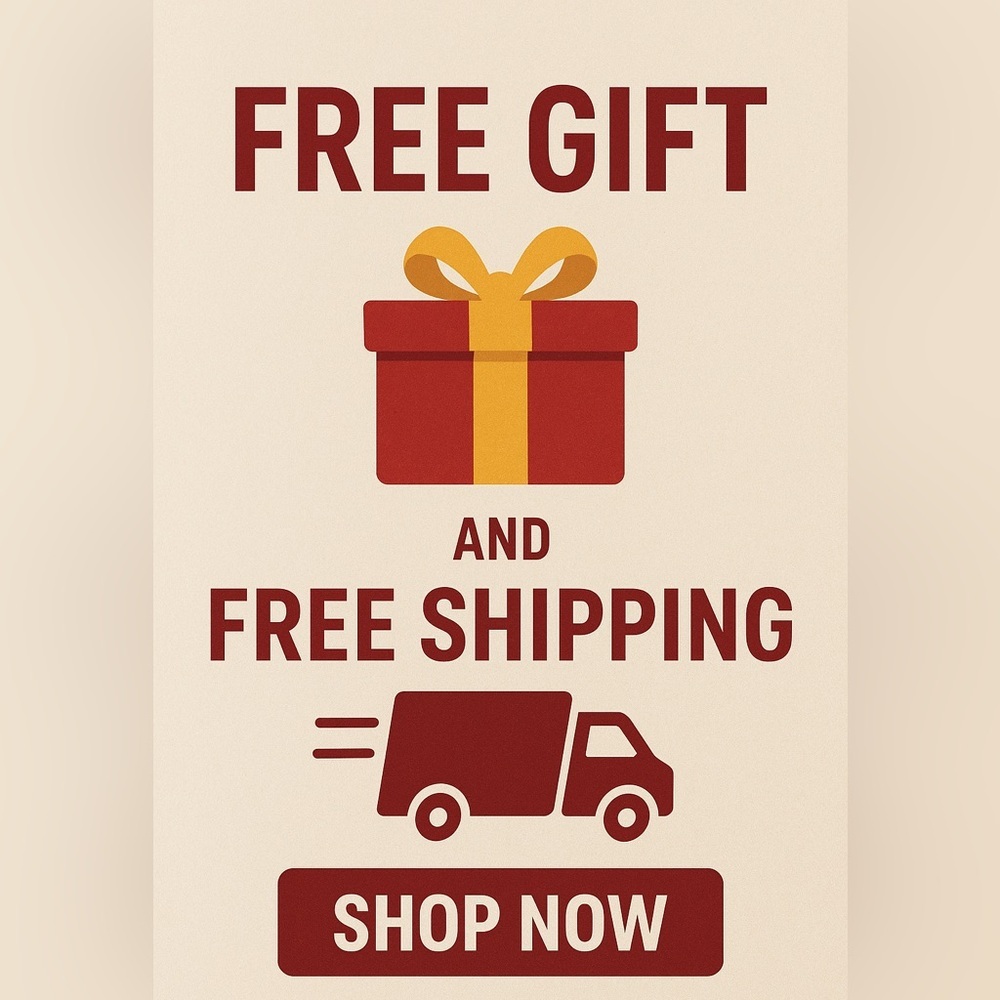 Free Shipping on Me 😊